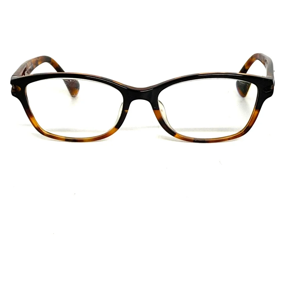 Coach HC 6065 5438 51-17-135 Black Tortoise Gold Full Rim Eyeglasses Frame 18195